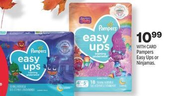 CVS Pampers easy ups or ninjamas offer