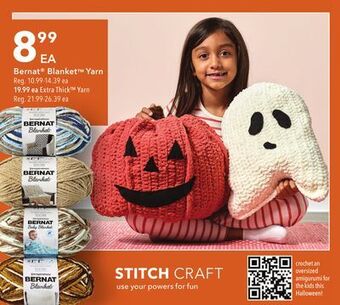JOANN Bernat® blanket™ yarn offer
