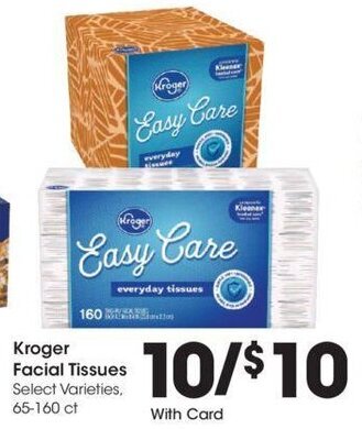 Kroger Kroger Facial Tissues offer