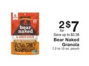 Fairway Store Market Bear naked granola offer