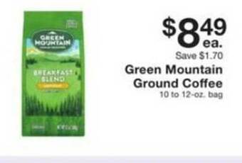 Fairway Store Market Green mountain ground coffee offer