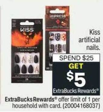 CVS Kiss artificial nails offer