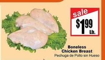 Rancho Markets Boneless chicken breast offer