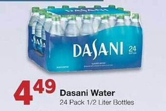 United Supermarkets Dasani water offer