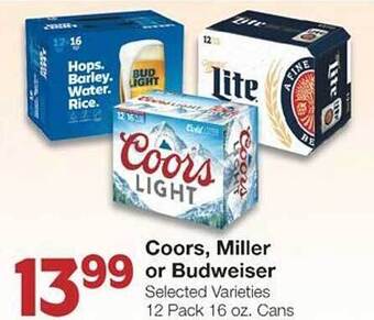 United Supermarkets Coors miller or budweiser offer