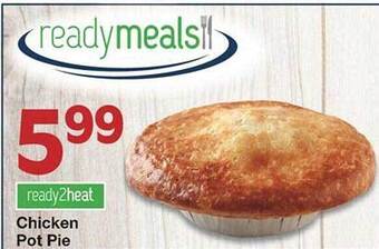 United Supermarkets Chicken pot pie offer