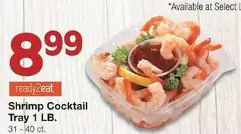 United Supermarkets Shrimp cocktail tray 1 lb offer