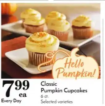 Pavilions Classic pumpkin cupcakes select varieties offer
