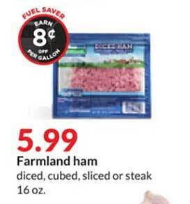 Hy-Vee Farmland ham offer