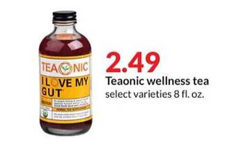 Hy-Vee Teaonic wellness tea offer