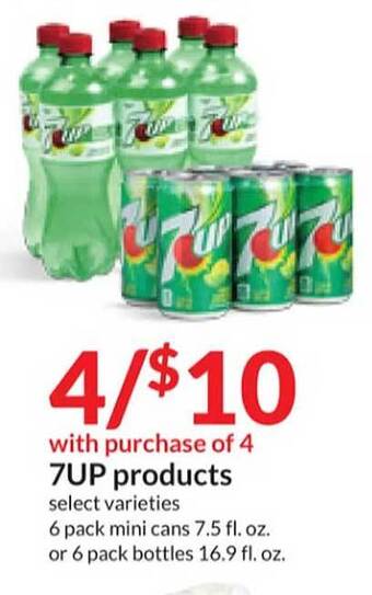 Hy-Vee 7up products offer