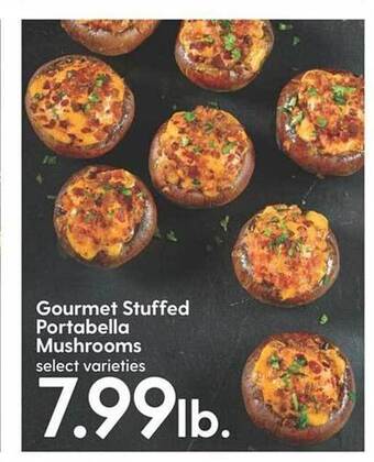 Hy-Vee Gourmet stuffed portabella mushrooms offer