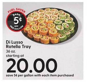 Hy-Vee Di lusso rotella tray offer