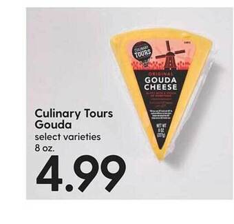 Hy-Vee Culinary tours gouda offer