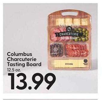 Hy-Vee Columbus charcuterie tasting board offer