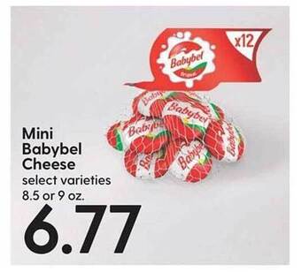 Hy-Vee Mini babybel cheese offer