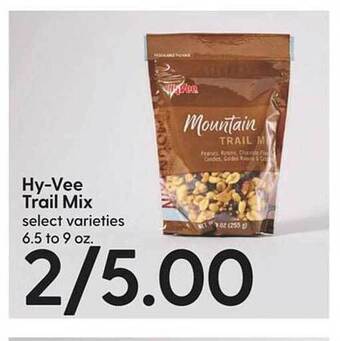 Hy-Vee Hy-vee trail mix offer