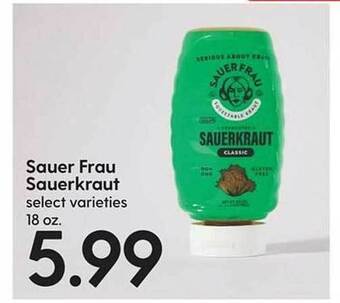 Hy-Vee Sauer frau sauerkraut offer