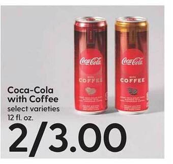 Hy-Vee Coca-cola with coffee offer