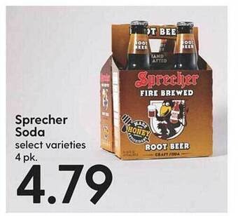 Hy-Vee Sprecher soda offer