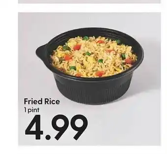 Hy-Vee Fried rice offer