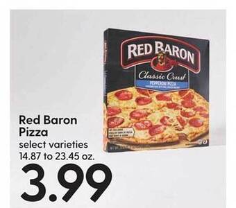Hy-Vee Red baron pizza offer