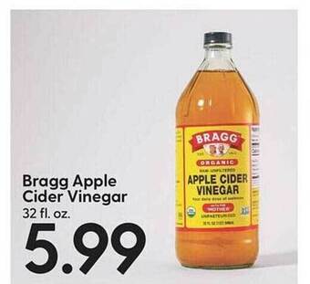 Hy-Vee Bragg apple cider vinegar offer