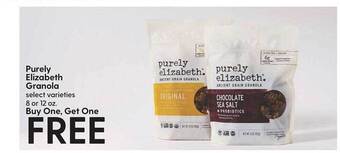 Hy-Vee Purely elizabeth granola offer