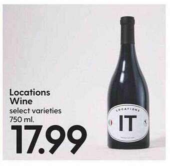Hy-Vee Locations wine offer