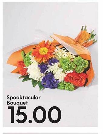 Hy-Vee Spooktacular bouquet offer