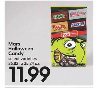 Hy-Vee Mars halloween candy offer