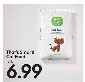 Hy-Vee That's smart! cat food offer