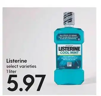 Hy-Vee Listerine select varieties offer