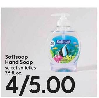 Hy-Vee Softsoap hand soap offer