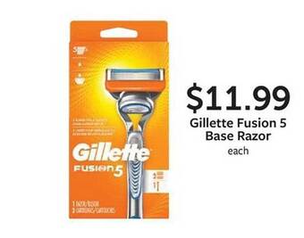 Fareway Gillette fusion 5 base razor offer