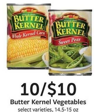 Fareway Butter kernel vegetables offer