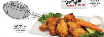 Fareway All natural fresh chicken wings offer