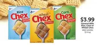 Fareway General mills rice corn or wheat chex offer