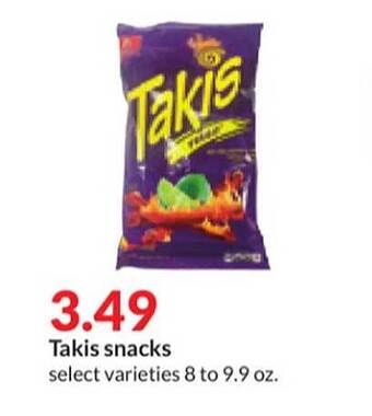 Hy-Vee Takis snacks offer