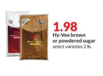 Hy-Vee Hy-vee brown or powdered sugar offer