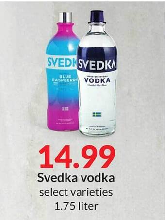 Hy-Vee Svedka vodka offer