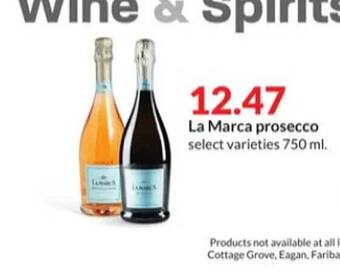 Hy-Vee La marca prosecco offer