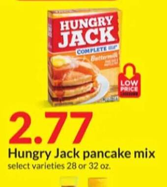 Hy-Vee Hungry jack pancake mix offer