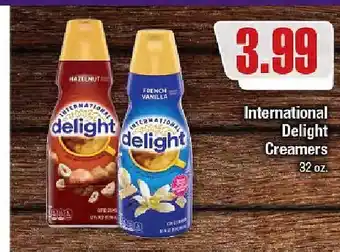 International delight crreamers