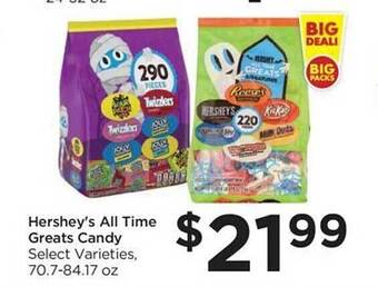 Food 4 Less Hershey's all time greats candy offer