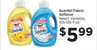 Food 4 Less Suavitel fabric softener offer