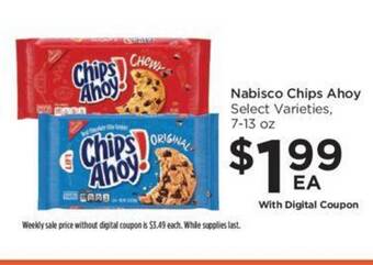 Food 4 Less Nabisco chips ahoy offer
