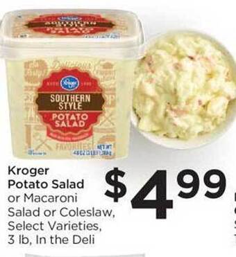 Food 4 Less Kroger potato salad offer