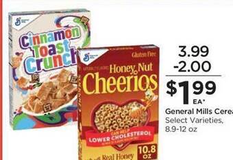 Food 4 Less General mills cereal offer