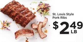 Food 4 Less St louis style pork ribs offer